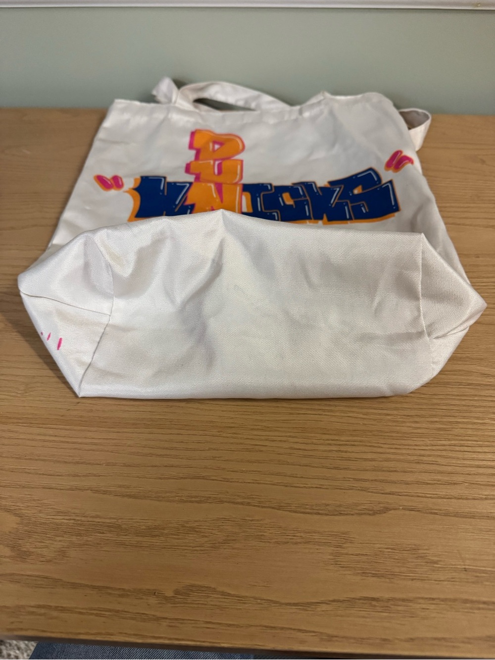 Limited Edition Dunkin’ x NY Knicks Canvas Tote Bag by MADSTEEZ - Picture 3 of 5
